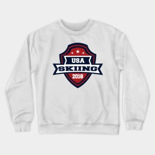 USA Skiing Pyeongchang 2018! Crewneck Sweatshirt